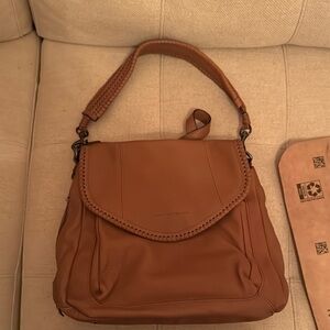 Aimee Kestenberg Brown Leather Shoulder Bag